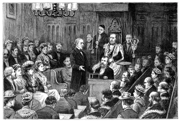 Presentation of the Freedom of the City to Mr. Gladstone, 1877