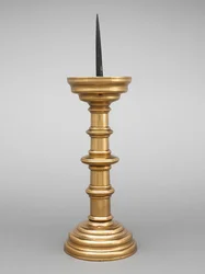 Pricket Candlestick, Early 1500s