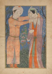 Princely Couple, 1400-1405