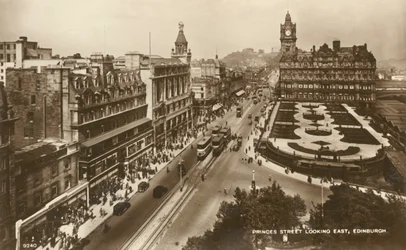 Princes Street Looking East, Edinburgh
