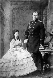 Princess Dagmar of Denmark and Grand Duke Alexander Alexandrovich of Russia