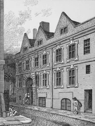 Principal Entrance to Leathersellers Hall, City of London, 1801, 1911