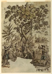 Print, Bird Hunt, 1730-50