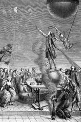 Print Satirising Franz Anton Mesmer, 1784