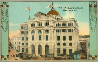 Produce Exchange, Havana, Cuba, c1910s