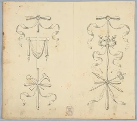 Project for Trophies with the Arms of the Passion