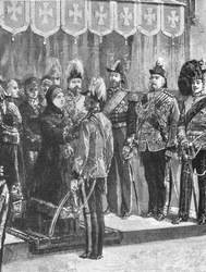 Queen Victoria Decorating Officers at Windsor, December 8, 1879, 1901