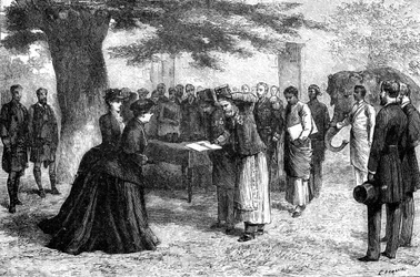 Queen Victoria Receiving the Abyssinian Envoys at Osborne House