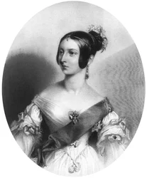 Queen Victoria when young