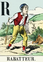 R: Beater - The Hunting Alphabet, c.1890