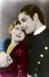 Ramon Novarro and Dorothy Jordan