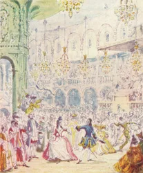Randulph and Hilda Dancing in the Rotunda at Ranelagh Gardens