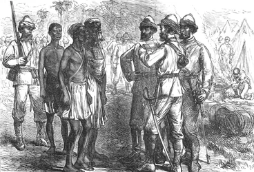 Reception of King Koffees Ambassadors in the English Camp
