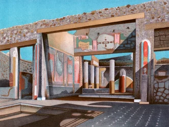 Remains of the House of the Banker Lucius Caecilius Iucundus, Pompeii