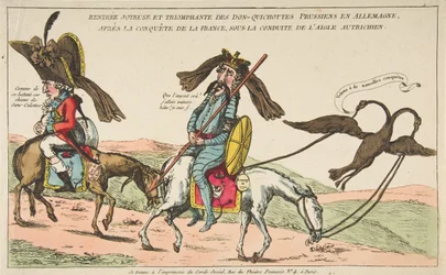 Joyful and Triumphant Return of the Prussian Don Quixotes to Germany, after the Conquest