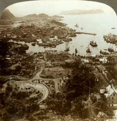 Restoring a Burned City - Aalesund, an Island Port, and Important Cod-Fish Market, Norway