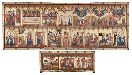 Retable and Frontal of the Life of Christ and the Virgin Made for Pedro López de Ayala