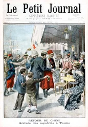 Return from China, Arrival of Repatriate, Toulon, 1901