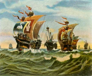 Return of the Hamburg Fleet after the Defeat of the Victual Brothers, 1401, 1936