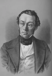 Richard Cobden, British manufacturer, politician, and free trade campaigner, c1850-1936