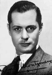 Robert Montgomery, American Actor and Director, Signed Photograph