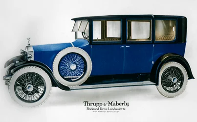Rolls-Royce Enclosed Drive Landaulette with Partition Behind the Driver, c1910-1929