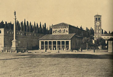 Basilica di S. Lorenzo fuori le Mura, 1910
