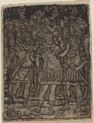 Roman General Addressing His Troops
