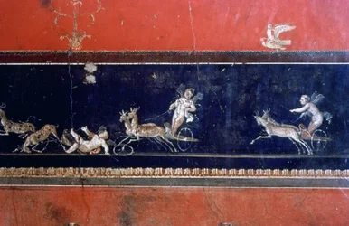 Roman Mural, House of the Vettii, Pompeii, Italy