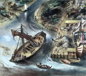 Roman Ship and Cargo, London