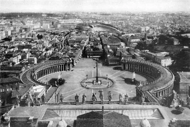 Rome as Seen from the Cupola of St Peters, 1926