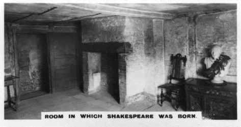 Room in Which Shakespeare Was Born
