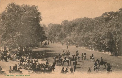 Rotten Row, London, c1900