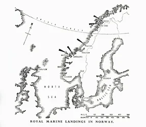 Royal Marine landings in Norway, World War II