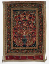 Royal Round Tent Made for Muhammad Shah Wall Panel with One Panel B