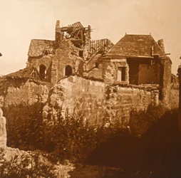 Ruined church, Beaumont-sur-Vesle, northern France