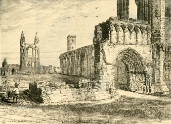 Ruins of the Cathedral, St. Andrews, 1890