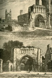 Ruins of the Cathedral, The Pends, 1898