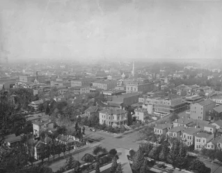 Sacramento, California, from the Dome of the Capitol, c1897