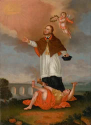 Saint John of Nepomuk Glorified by Angels