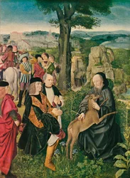 Saint Giles and the Deer, c1500