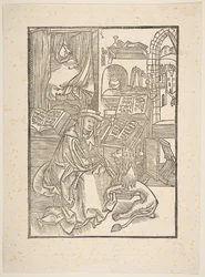 Saint Jerome Extracting a Thorn from the Lion