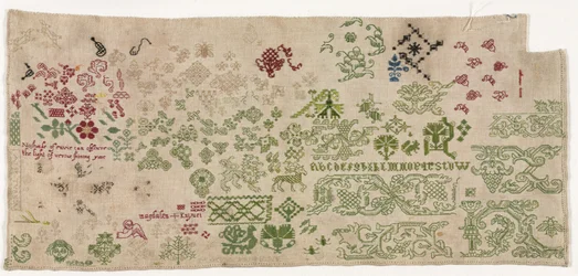 Sampler, 1600-1630