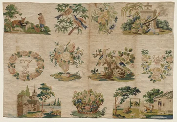 Sampler Fragment, 1819