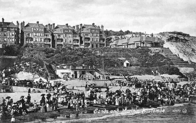 Sands and marina, Boscombe, Bournemouth, Dorset