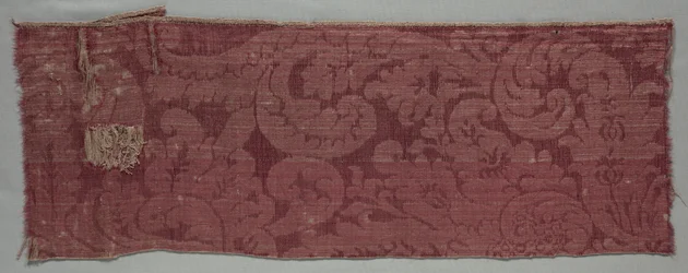 Satin Textile, Late 1600s