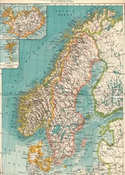 Scandinavia, c. 1906, 1907