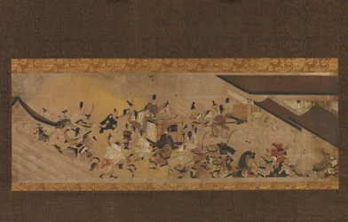Scene from Imperial Visit to Rokuhara from The Tale of the Heiji Rebellion