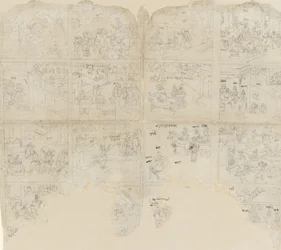 Scenes from the Bhagavata Purana, early 19th century
