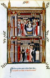 Scenes from the life of St Denis, patron saint of France
